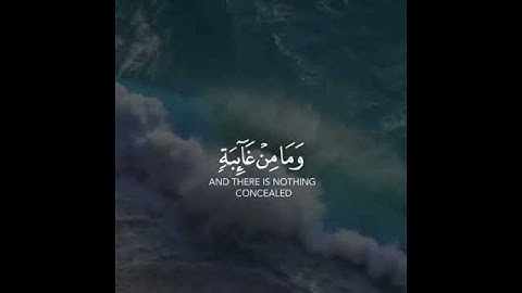 { وَإِنَّ رَبَّكَ لَيَعْلَمُ مَا تُكِنُّ صُدُورُهُمْ وَمَا يُعْلِنُونَ} - سورة النمل