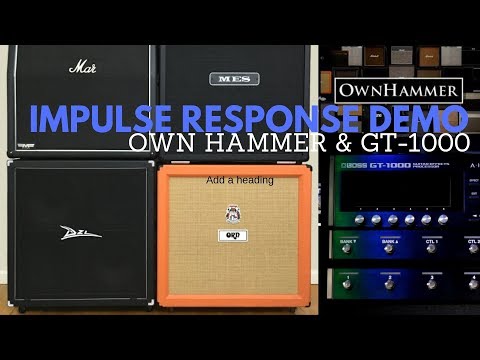 Ir Setup On Boss Gt 1000 Acoustic Guitar Ir Youtube