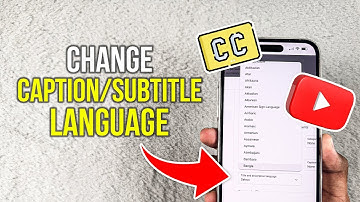 How to Change CaptionSubtitle Language on YouTube - 2025