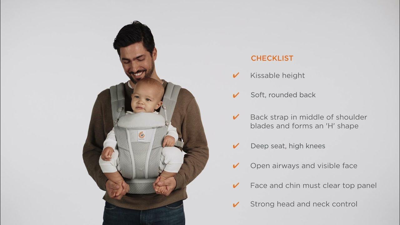 Ergobaby Omni Breeze & Dream Carrier Front Facing Out (For Babies 5