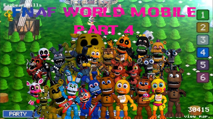 FNaF World Mobile part 3 