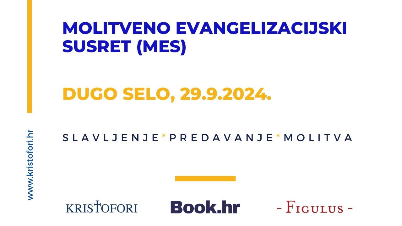 Molitveno-evangelizacijski susret (MES), 29.9.2024.