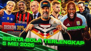 Cuekin MADRID, KLOPP Latih JERMAN 😤 Tiket CHELSEA VS MILAN DISKON 30% 🤑 LUKAKU Ke VILLA? 🤔