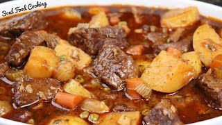 The BEST Beef Stew Recipe by Soul Food Cooking 7,556 views 5 months ago 4 minutes, 14 seconds