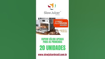 Forno AirFryer 3 em 1 Slow Juicer Brasil. Lançamento 2023 #shorts