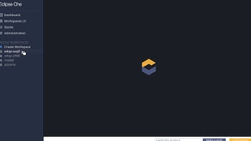 Build EV3RT with Eclipse/Che (1/6 - creating the workspace)