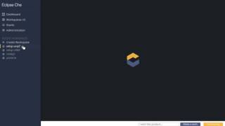Build EV3RT with Eclipse/Che (1/6 - creating the workspace)