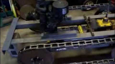 Mini Dozer Build home made " catch up video"