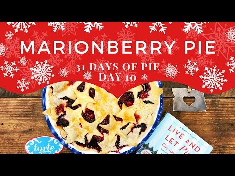 Marionberry Pie Easy Recipe! 🥧31 Days of Pie - Day 10