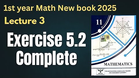 Class 11 Mathematics | New Book 2025 | Chapter 5 Partial Fractions | Exercise 5.2 Complete 