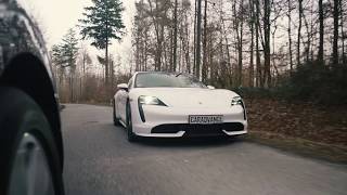 Electric cars video commercial Taycan - E Tron