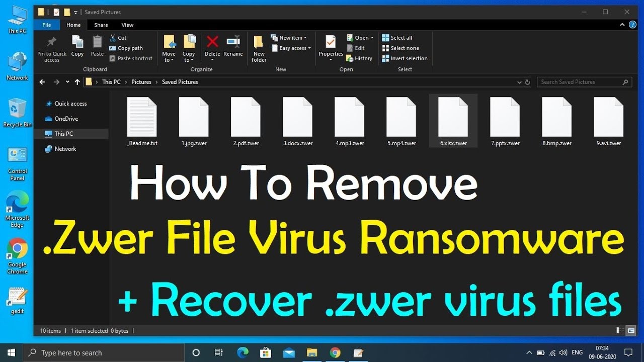 Zwer Ransomware (.zwer file virus) Removal Guide + Decrypt .zwer files ...
