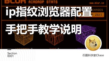 ip指纹浏览器配置手把手教学说明