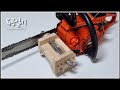 Easy chainsaw milling on the spot with a diy mill guide jig woodworking