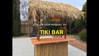 DIY: How to build a Tiki Bar at home in a weekend