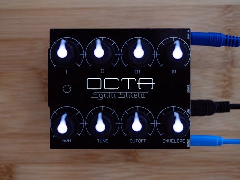 DigiLog OCTA Shield Synthesizer Quick Demo