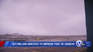 $15 million invested to improve Port of Oswego