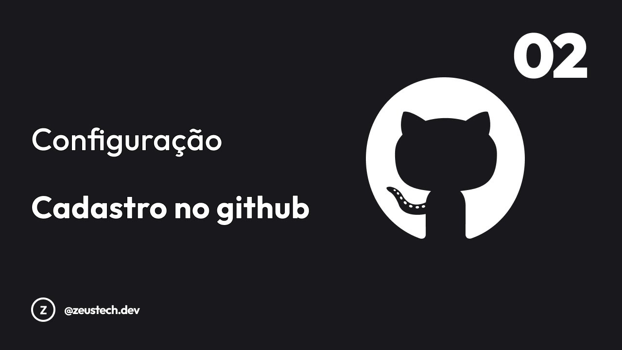 Mini curso de configuração - Cadastro no github - YouTube