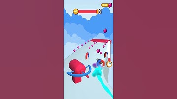 Blob Runner 3d - All level gameplay android ios (level-85) #shorts