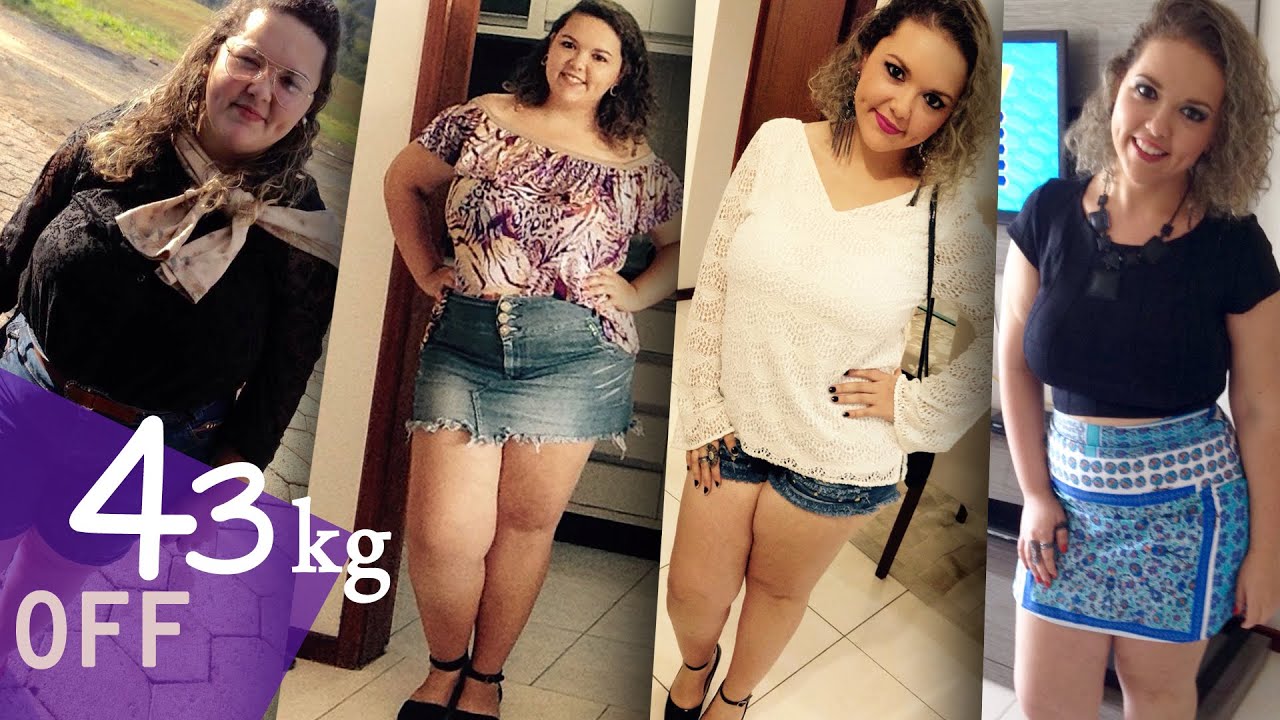 43Kg OFF Antes e Depois Vivendo o Avesso YouTube