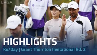 Lydia Ko Jason Day Highlights 2023 Grant Thornton Invitational Rd 2