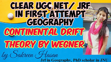 GEOGRAPHY- UGC NET/JRF- SAKREEN HASAN