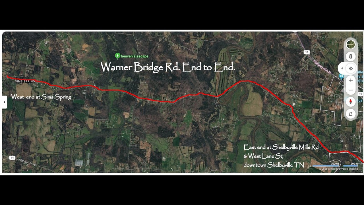 Pew Pew. Back Road Trippin. Warner Bridge Rd, W End to E End. with 3 Camera POV. 03.02.2026