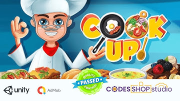 Cook Up! Yummy Kitchen | Cooking Game |  100% tested unity source code