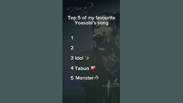 Thumbnail of Top 5 of my favorite Yoasobi’s songs #yoasobi #jpop