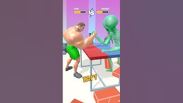 Muscle Rush | 💪🤜Gameplay Walkthrough All Levels | AndriodiOS Games #2 | #shorts