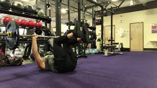 Barbell Deadbug