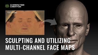 Realtime Digital Double #2 - Sculpting and Utilizing Multi-channel Face Maps - by Sefki Ibrahim