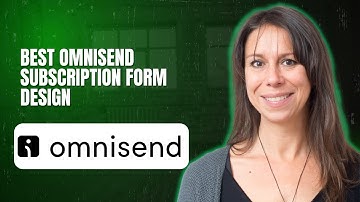 Best Omnisend subscription form design