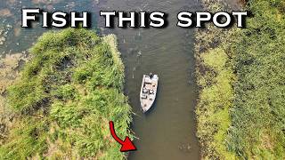 This TINY CREEK holds ALL The FISH IN the LAKE (NEW PB)