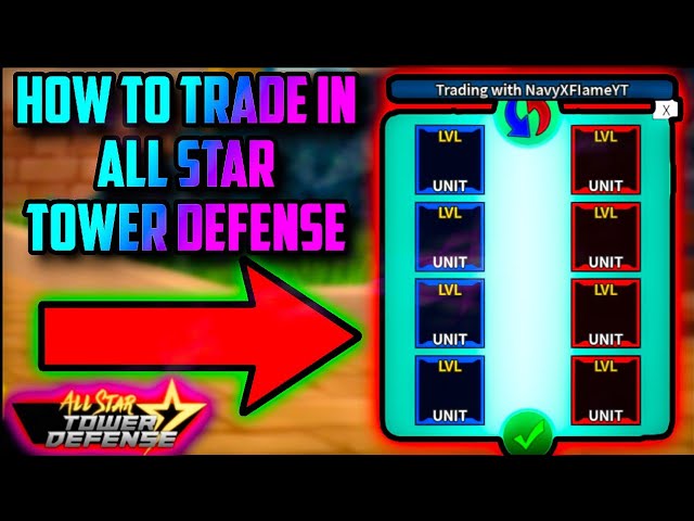 Trading on All Star Tower Defense Official