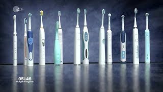Test Elektrische Zahnbürsten 19.12.2018 Service Zdf-Morgenmagazin