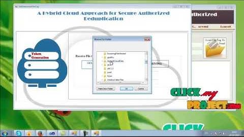 A Hybrid Cloud Approach for Secure Authorized Deduplication|Final year Projects 2016