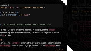 How to Fix Apache Camel Split/Aggregate Route Returning No Results