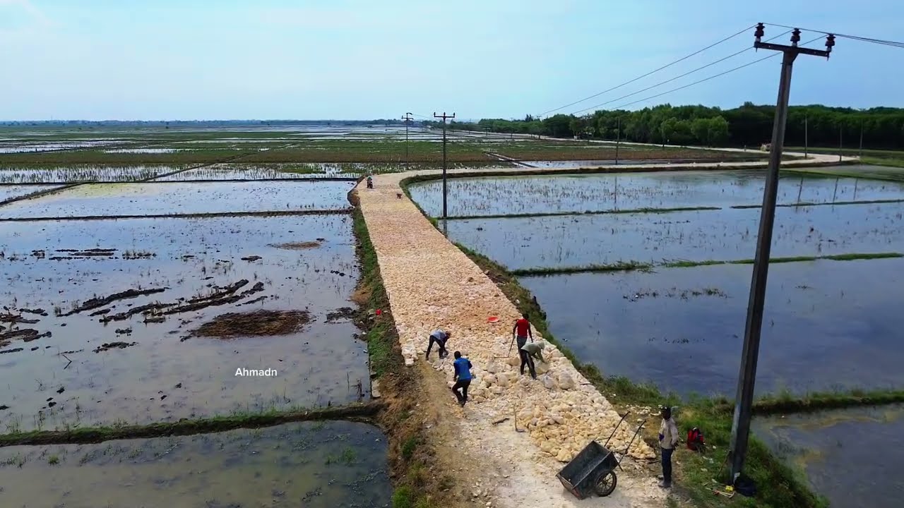 Update Proyek Revitalisasi Jalan Menuju Tempat Wisata Tanjung Baru Cilamaya Kulon Karawang