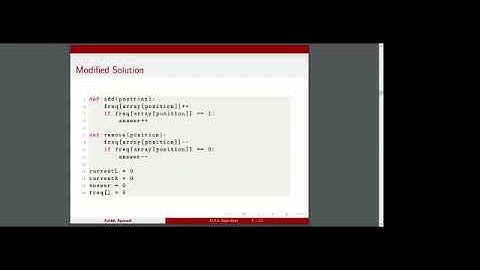 Algomaniacs | Lecture on MO and MO on Trees