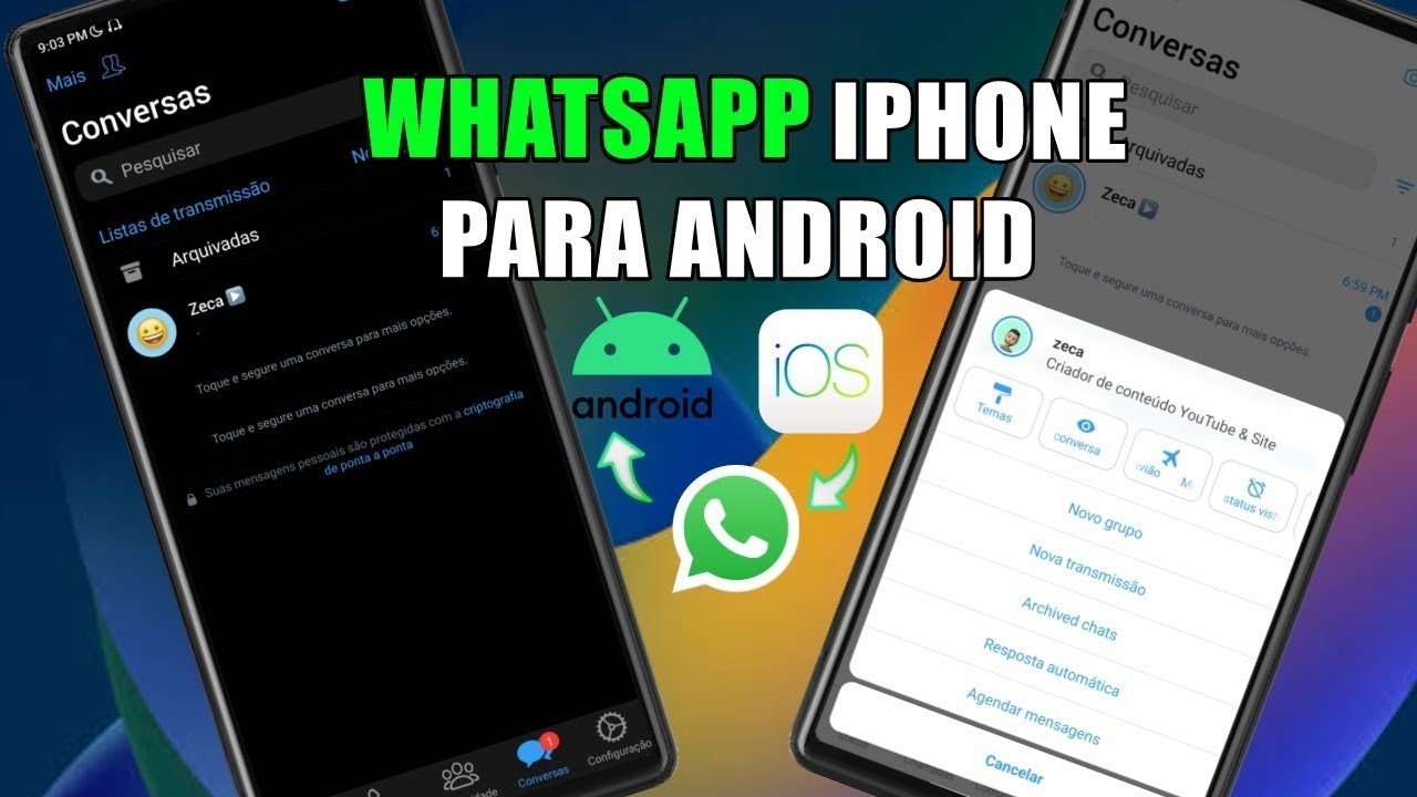WHATSAPP IGUAL IPHONE iOS NO ANDROID 🥳 Funcionando | Nova Atualização ...