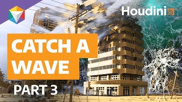 VFX Tidal Wave Tutorial in Houdini Part 3