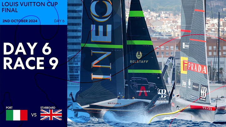 Louis Vuitton Cup Final Race 9 | Luna Rossa Prada Pirelli vs INEOS Britannia | Full Replay