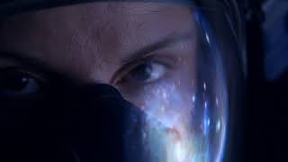 Astronaut Looking At Galaxy