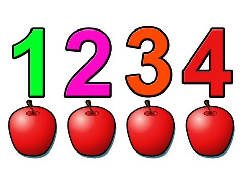 "Counting Apples" - Education for Children and Babies, Kids Learn to Count Numbers 1234