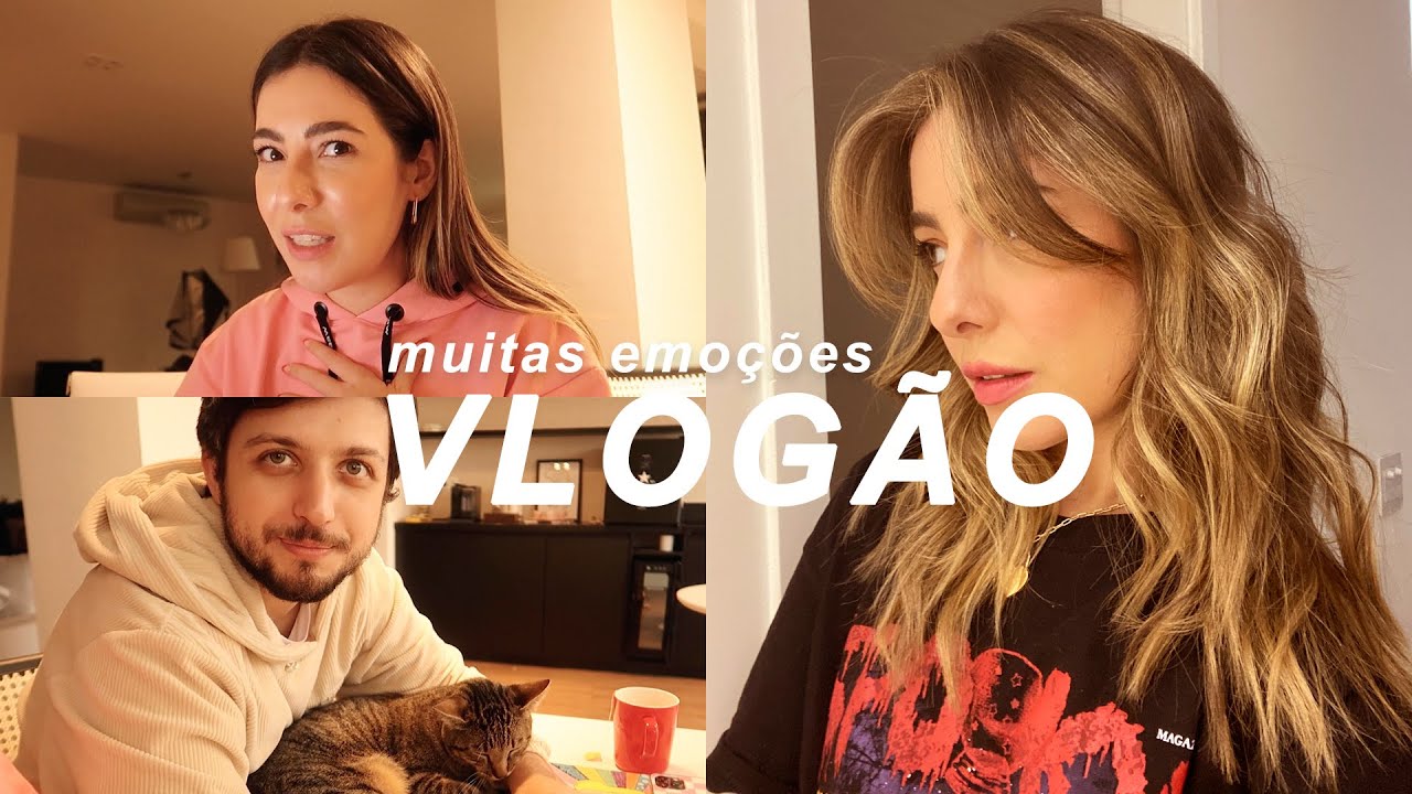 VLOGÃO: bati o carro, vacinei e mudei o cabelo (muitas emoções)