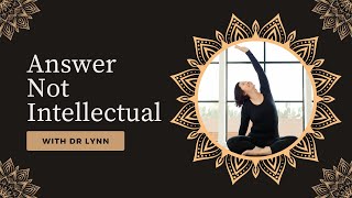 Answer Not Intellectual By Career Zen