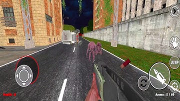 MUTANT ZONE HORROR BUNKER - Zombie In School Ground - Android Gameplay. Part - 8