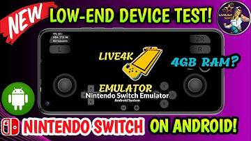 🔥New LIVE4K Emulator Android *Low-End* Device Test! - 🔥NEW SWITCH EMULATOR