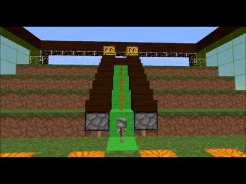 Minecraft 水流ドロップで収穫するサトウキビ畑 ビニールハウス Youtube